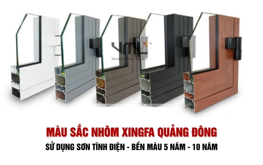 Cửa nhôm kính Xingfa