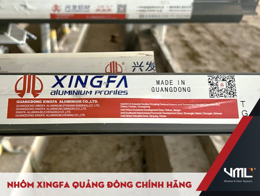Cửa nhôm kính Xingfa